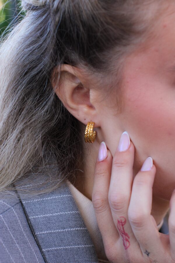 SOLARE Hoop Earrings - Image 2