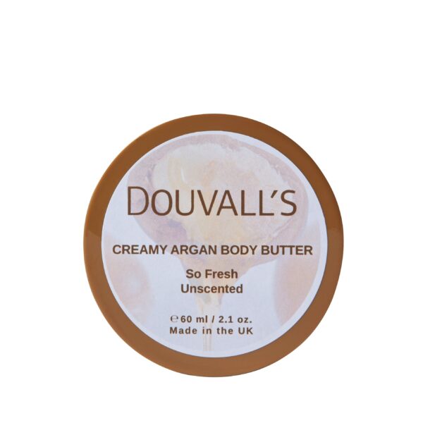 Organic Creamy Argan Body Butter 60ml | Luxurious Hydration in Six Scents - Image 2