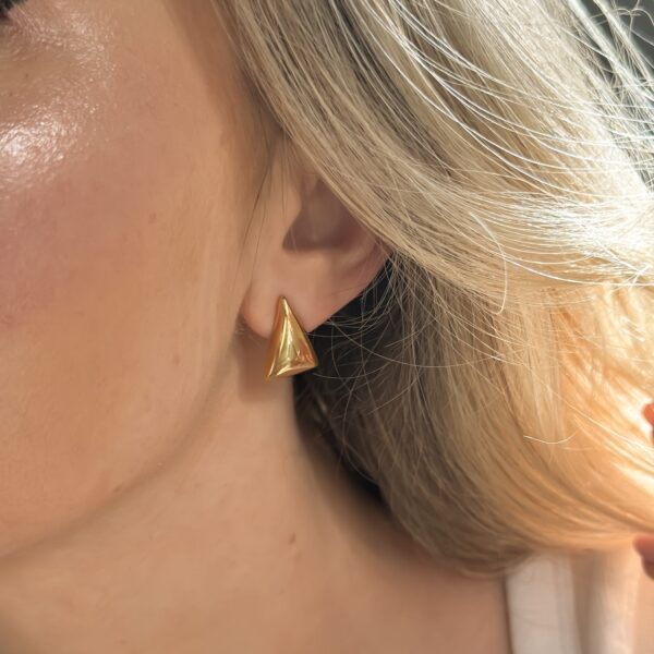 CENTRO earrings | stainless steel | waterproof - Image 2