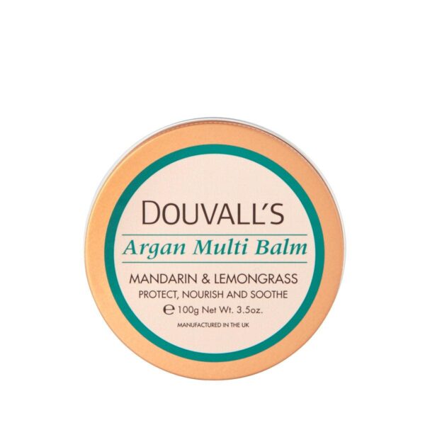 Organic Argan Multi Balm 100g - Lemongrass & Mandarin | Intense Hydration and Versatility - Image 2