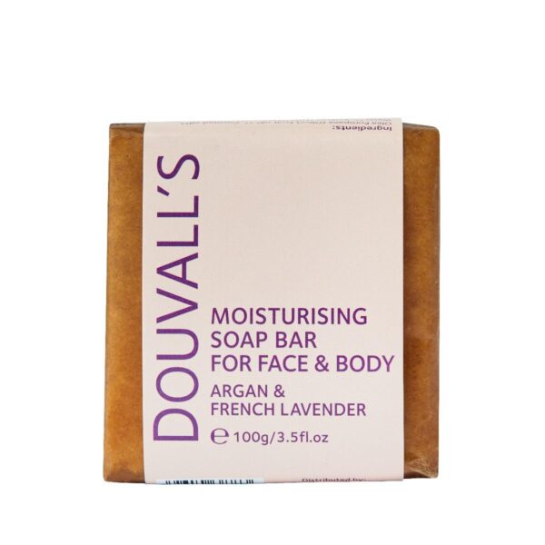 Organic Argan & French Lavender Soap 100g | Nourishing, Ethical, and Giving Back - Image 2