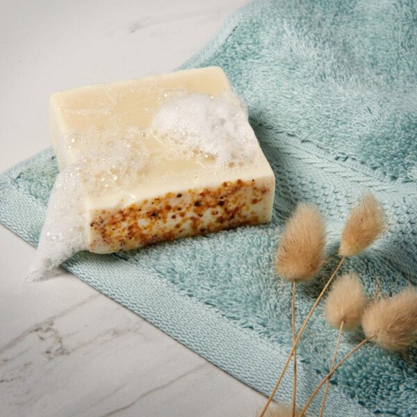 Organic Argan Frankincense & Orange Soap 100g | Nourishing, Ethical, and Giving Back - Image 5