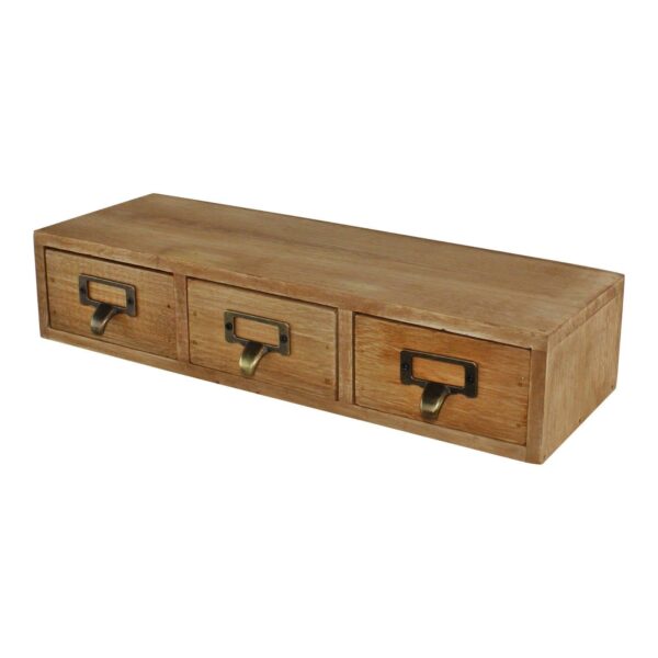 3 Drawer Single Level Small Storage Unit, Trinket Drawers - Image 3