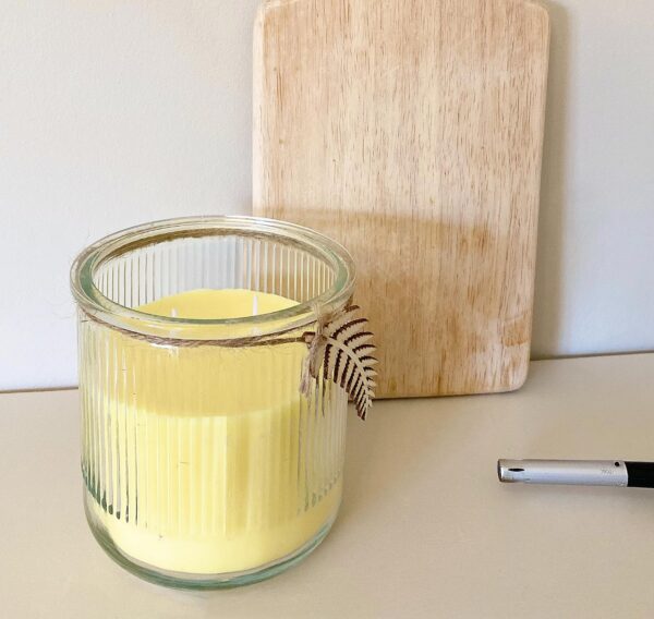 Citronella Glass Candle - Image 3