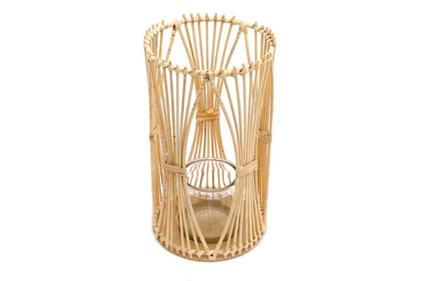 Rattan Candle Holder Large - Image 5