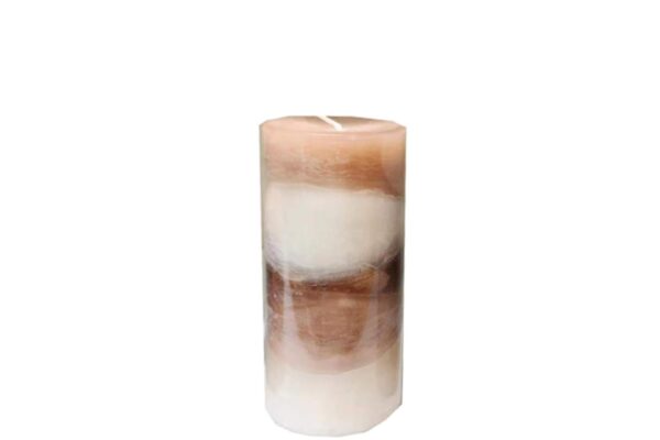 Caramel Ombre Pillar Candle - Image 4