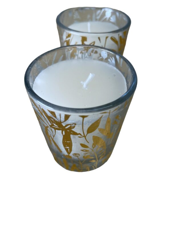 Scented Leaf Votive Candles, Pack of 2 - Image 2