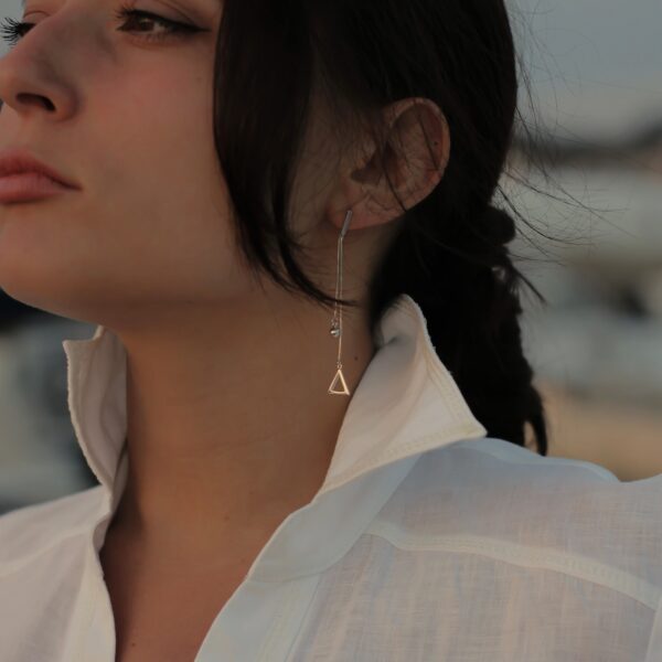 TRIANGOLO earrings - Image 2